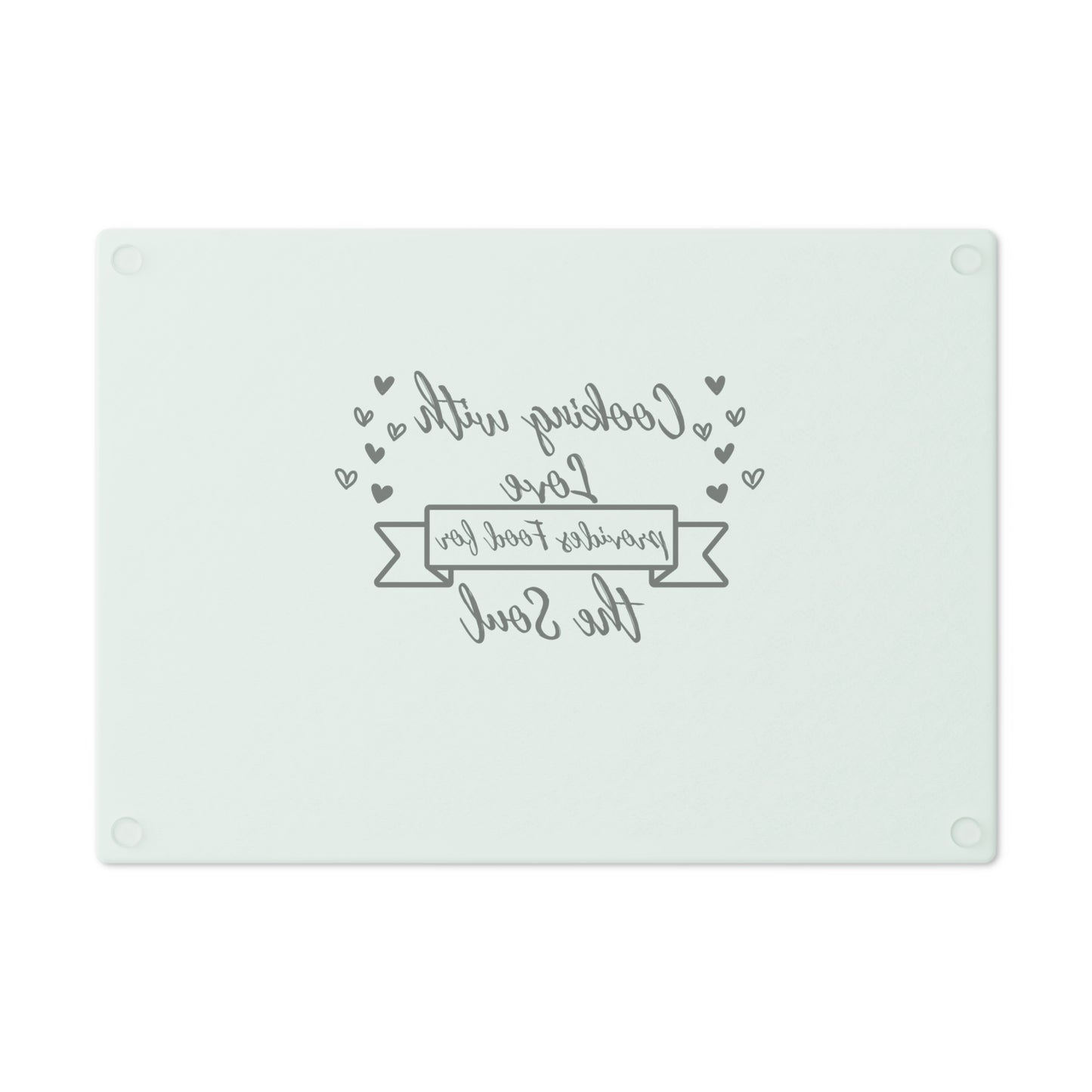 Personalized Cutting Board - Cooking with Love Design