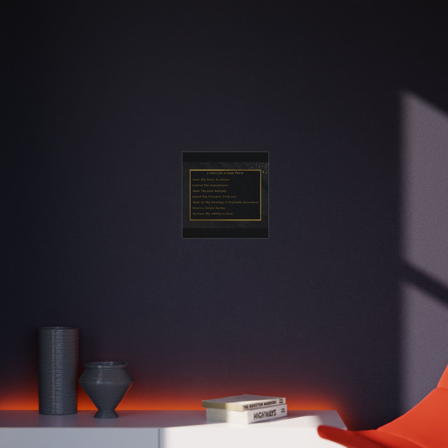 "7 Cures" Wall Art