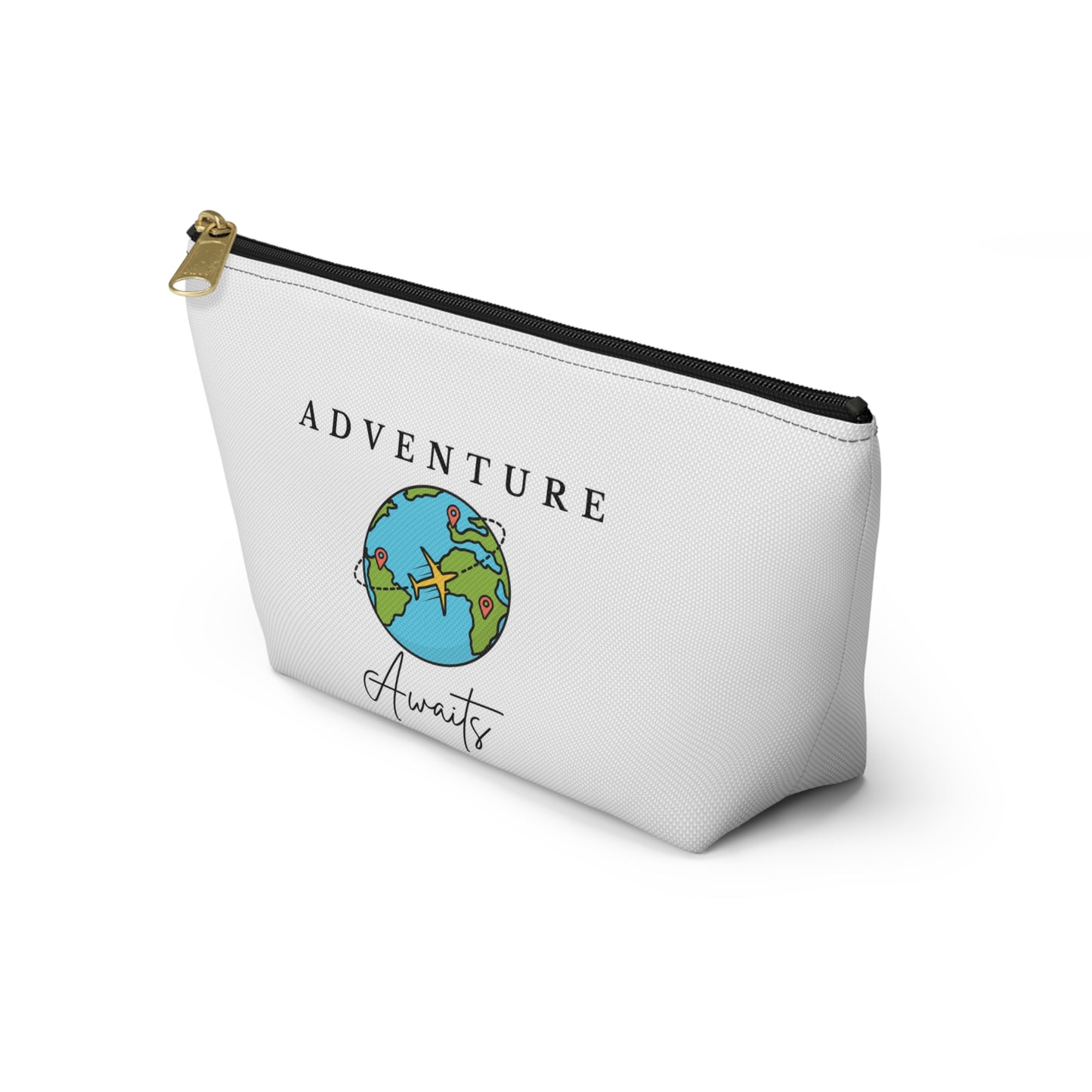 "Adventure Awaits" Cosmetic Bag