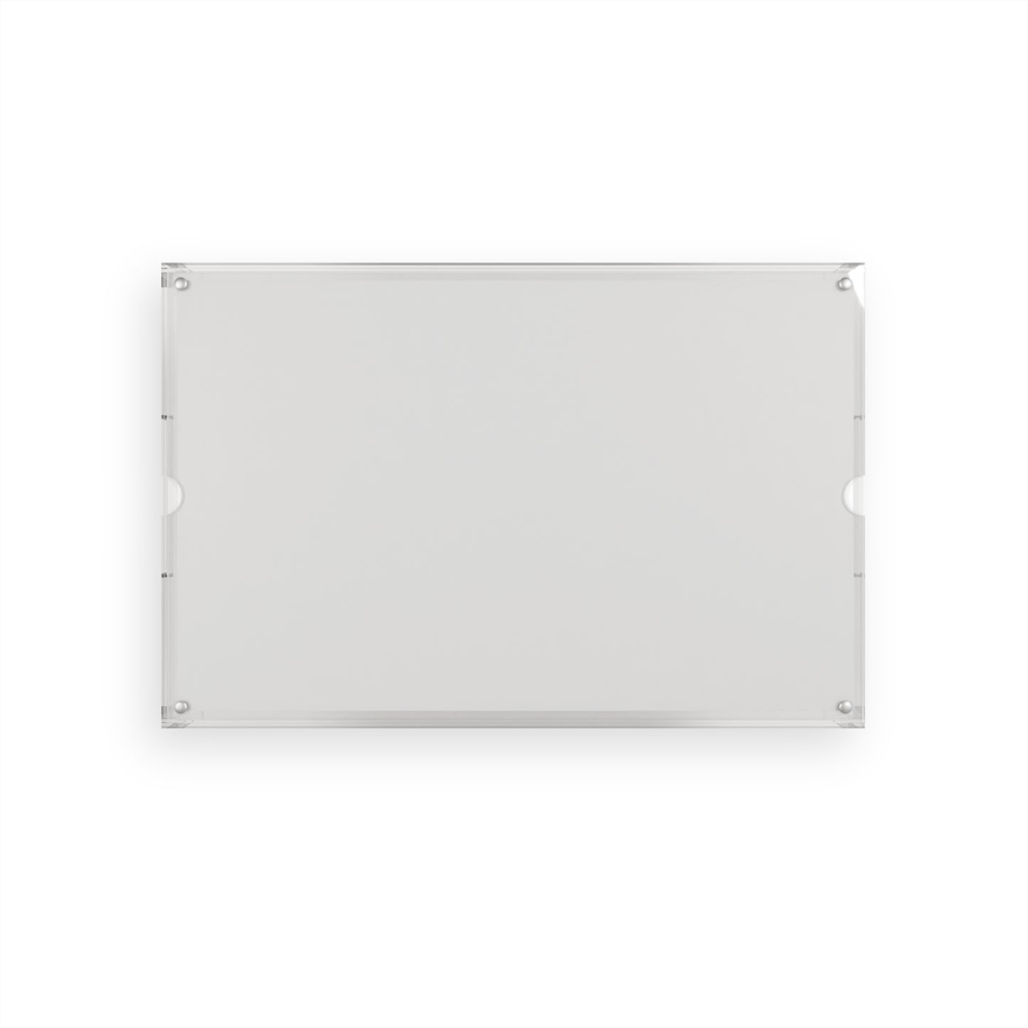 Inspirational Acrylic Serving Tray - "Cooking with Love" Design