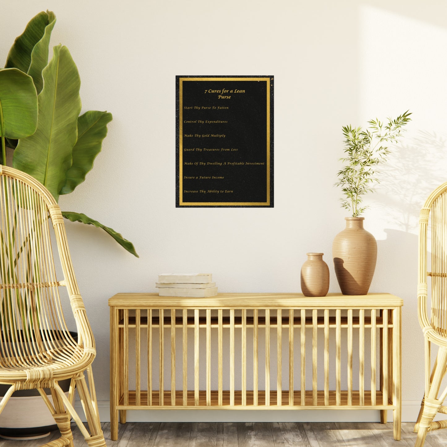 "7 Cures" Wall Art