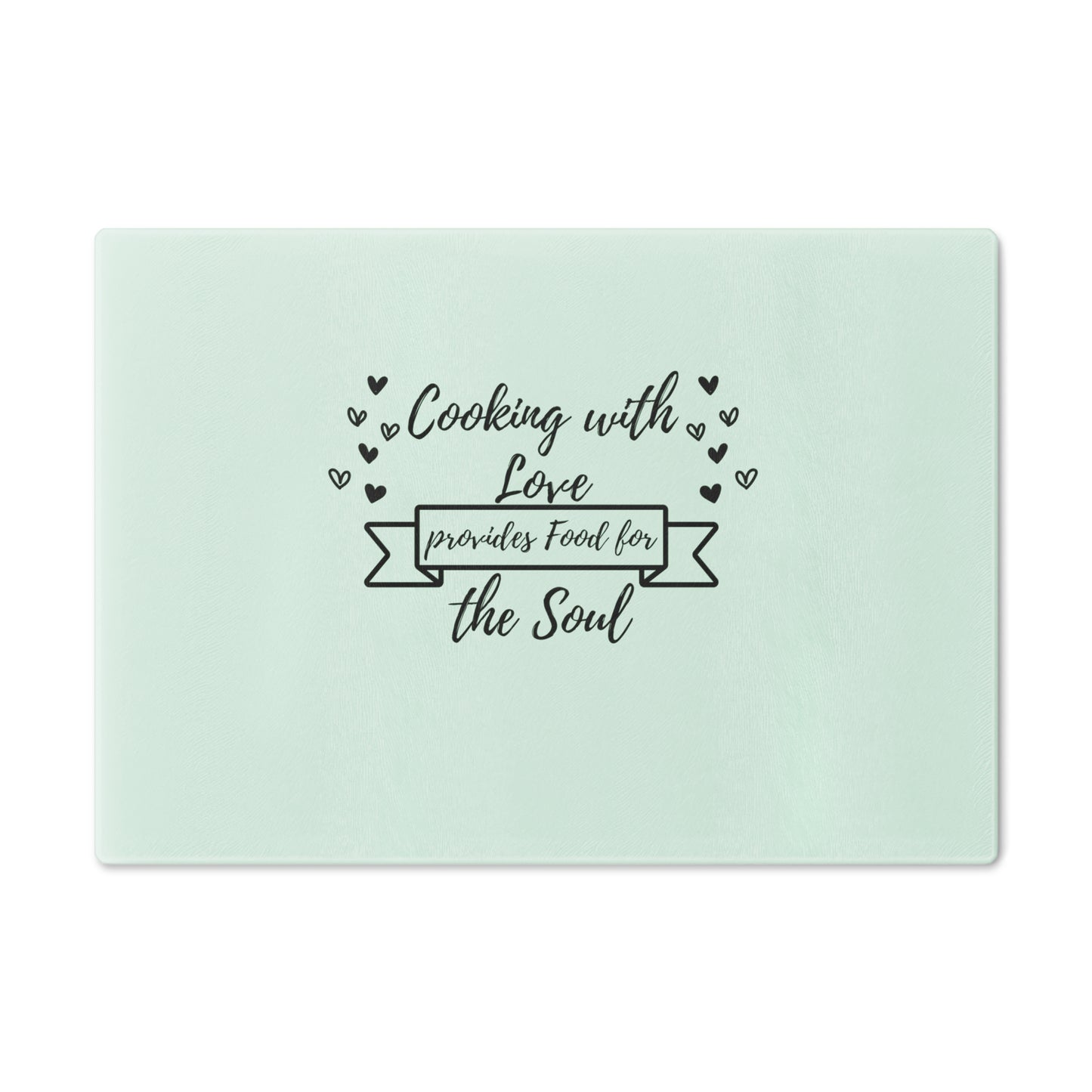 Personalized Cutting Board - Cooking with Love Design