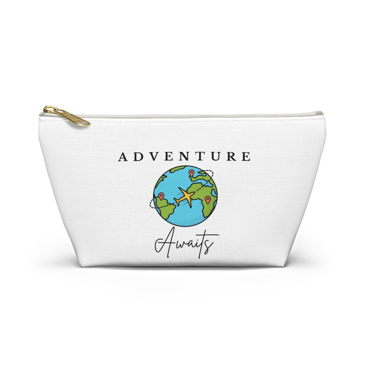 "Adventure Awaits" Cosmetic Bag