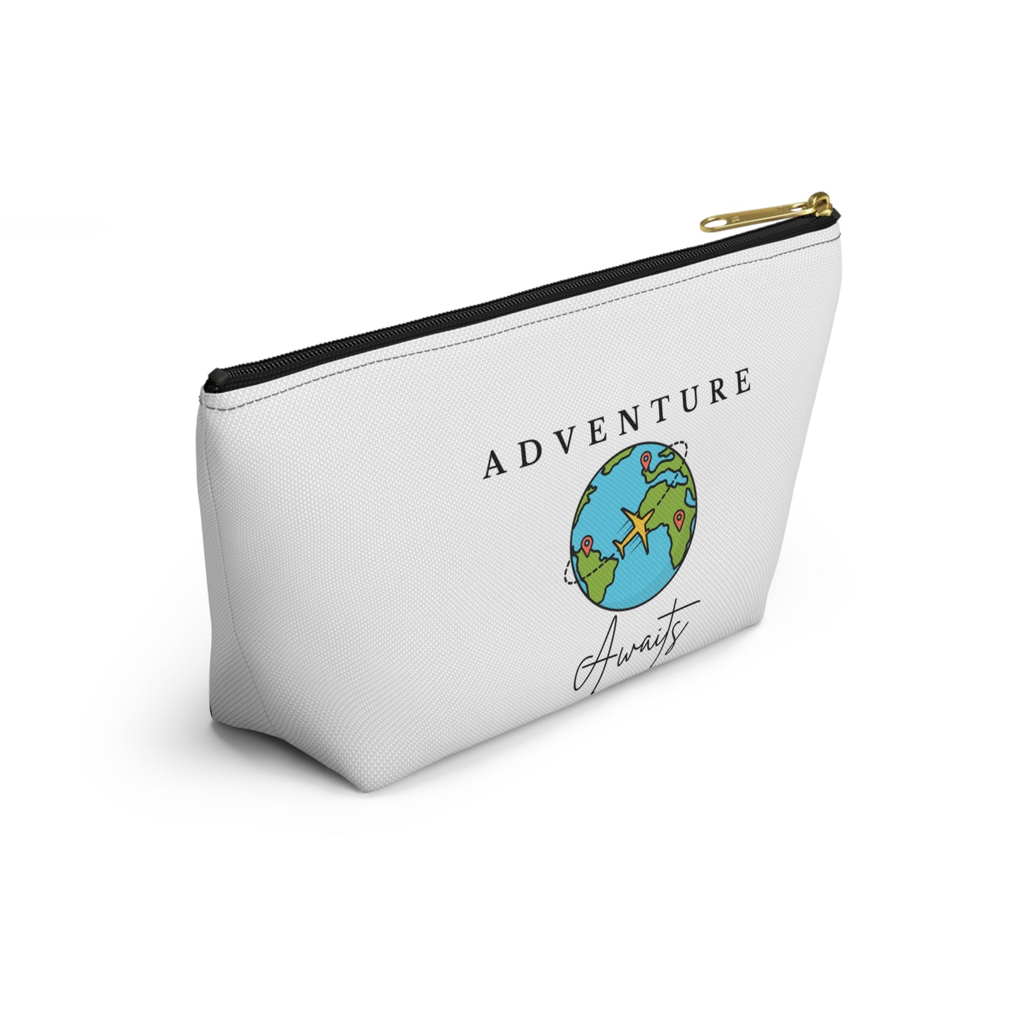 "Adventure Awaits" Cosmetic Bag