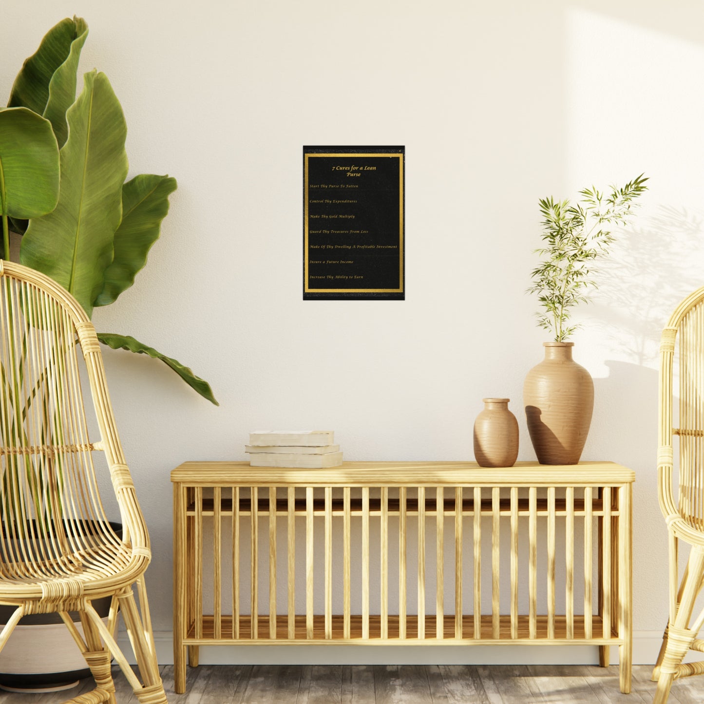 "7 Cures" Wall Art