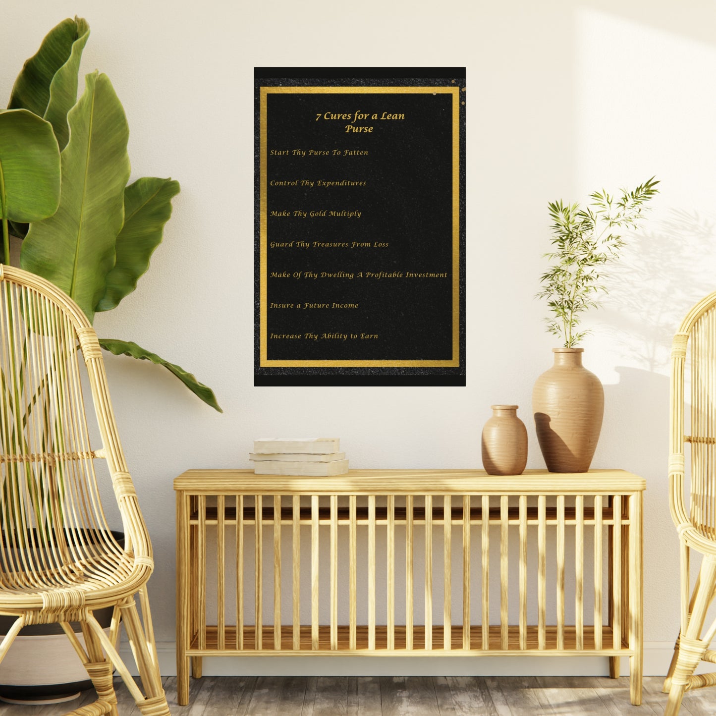 "7 Cures" Wall Art
