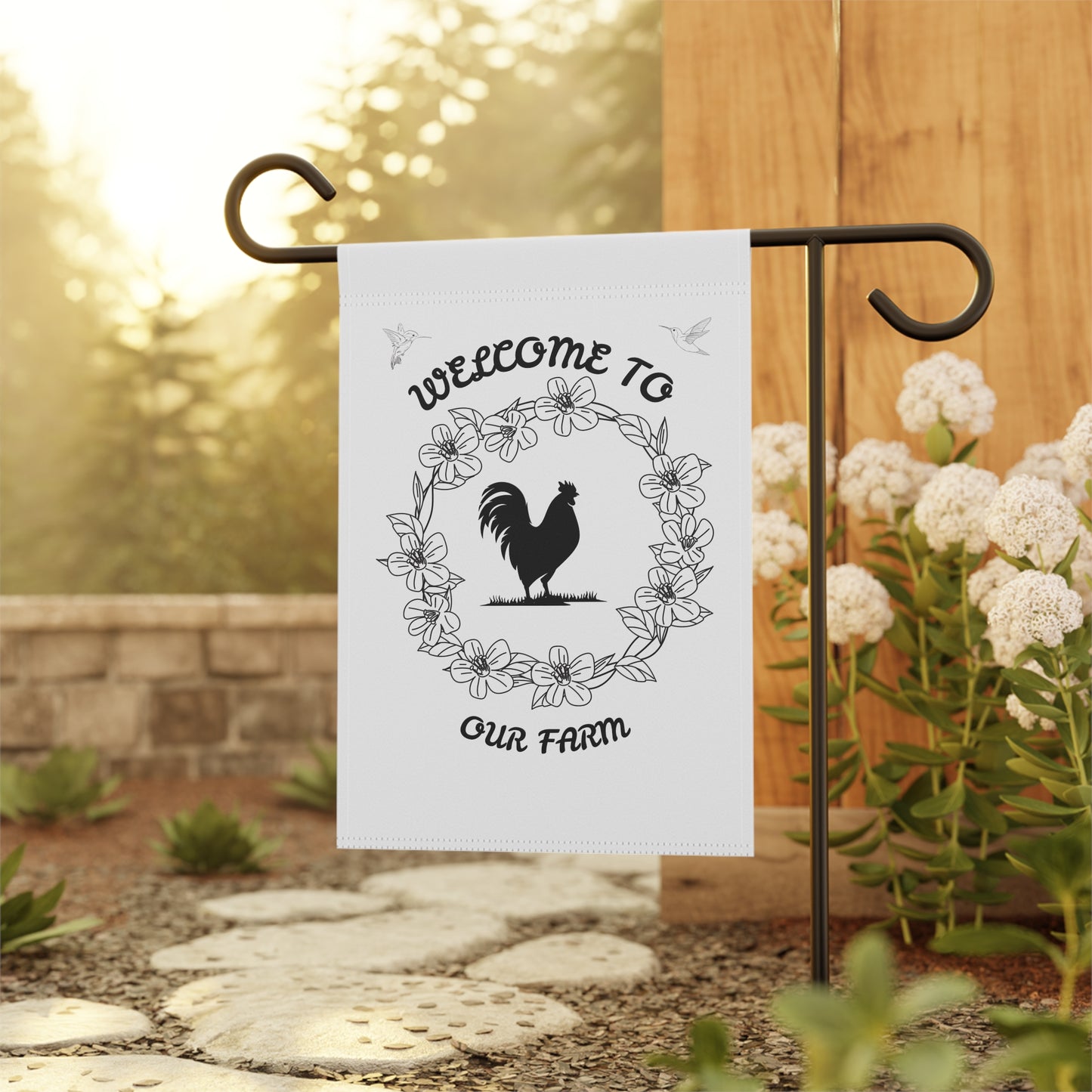 Our Farm Garden Flag