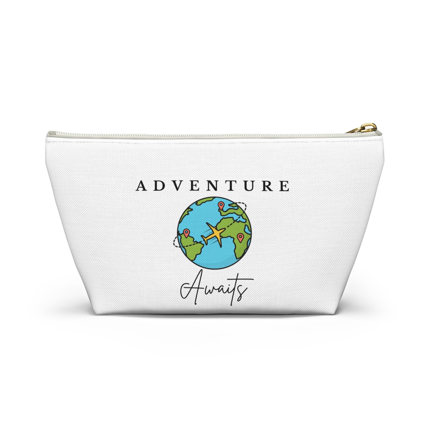 "Adventure Awaits" Cosmetic Bag