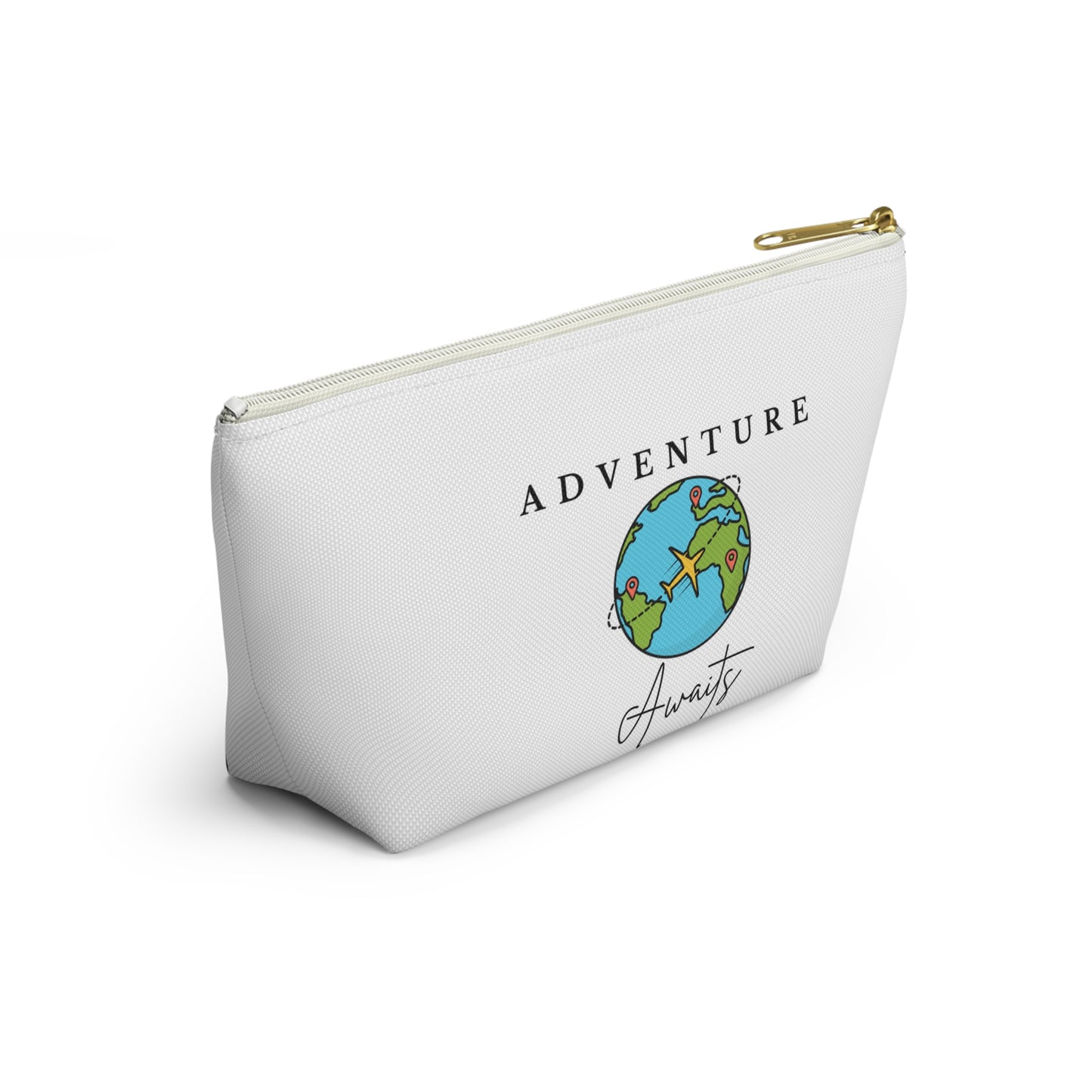 "Adventure Awaits" Cosmetic Bag