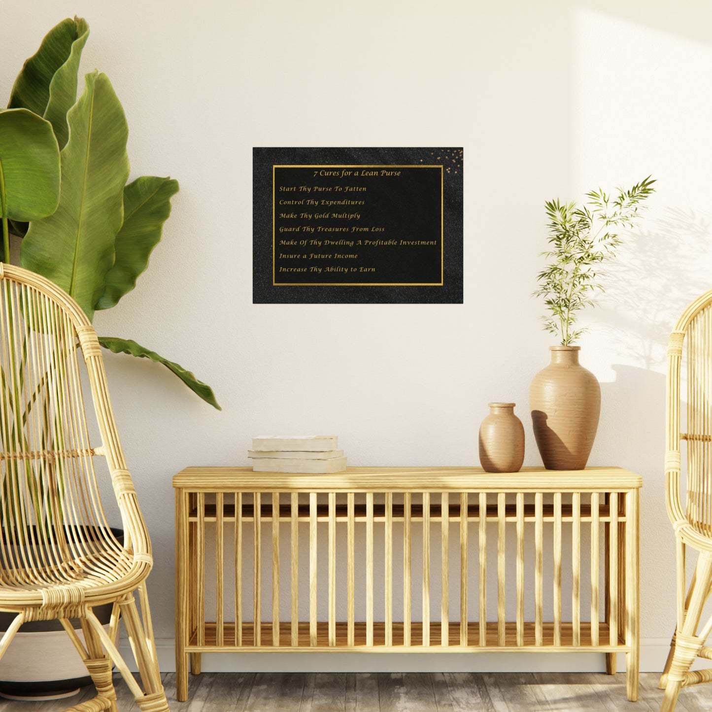 "7 Cures" Wall Art