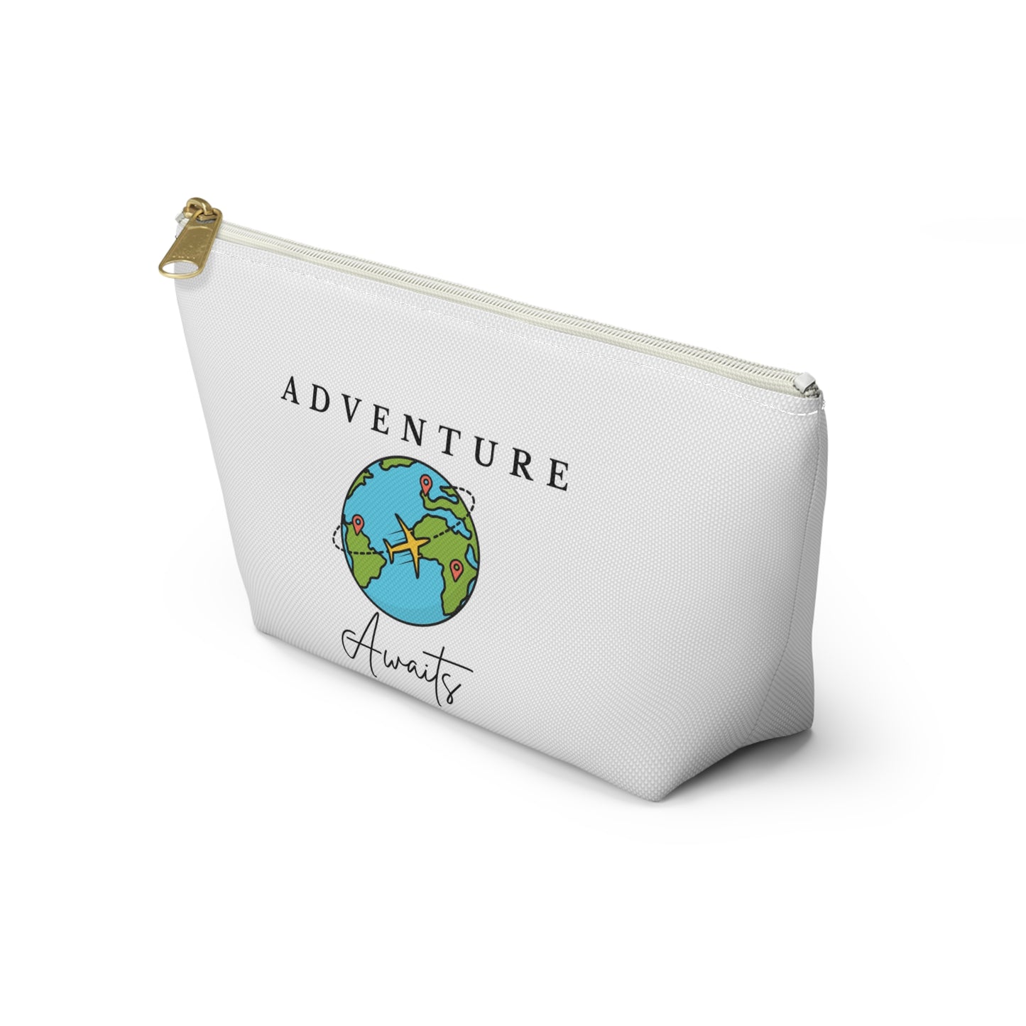 "Adventure Awaits" Cosmetic Bag