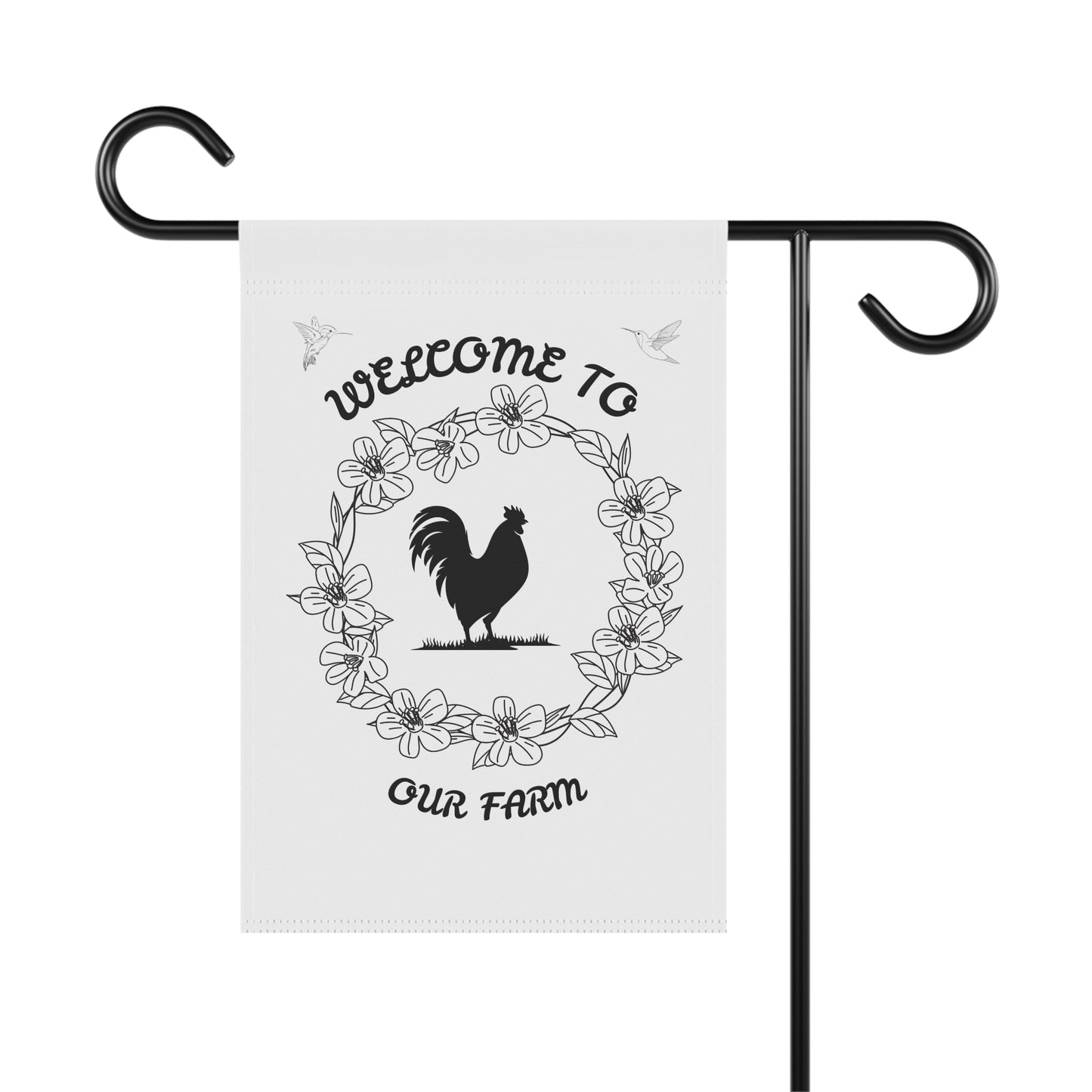 Our Farm Garden Flag