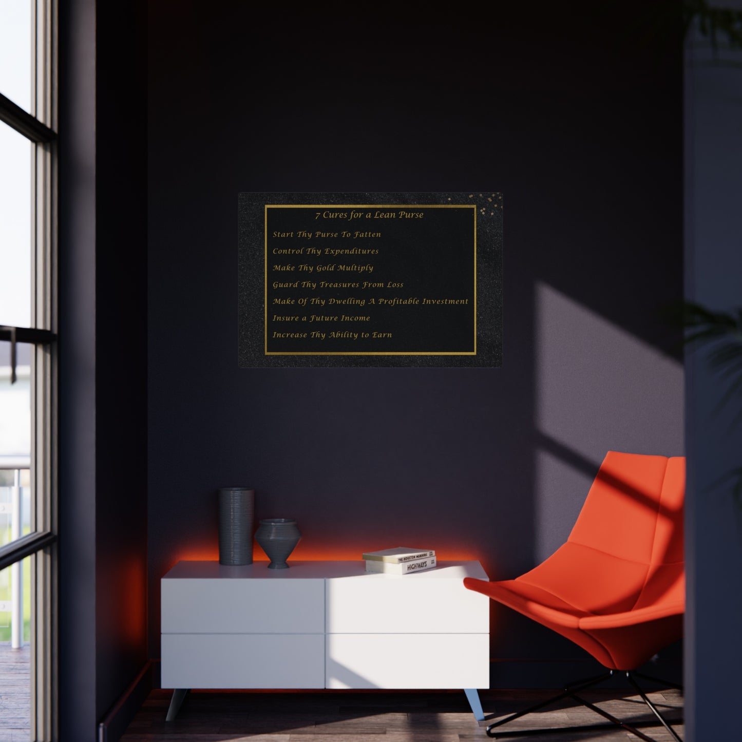 "7 Cures" Wall Art