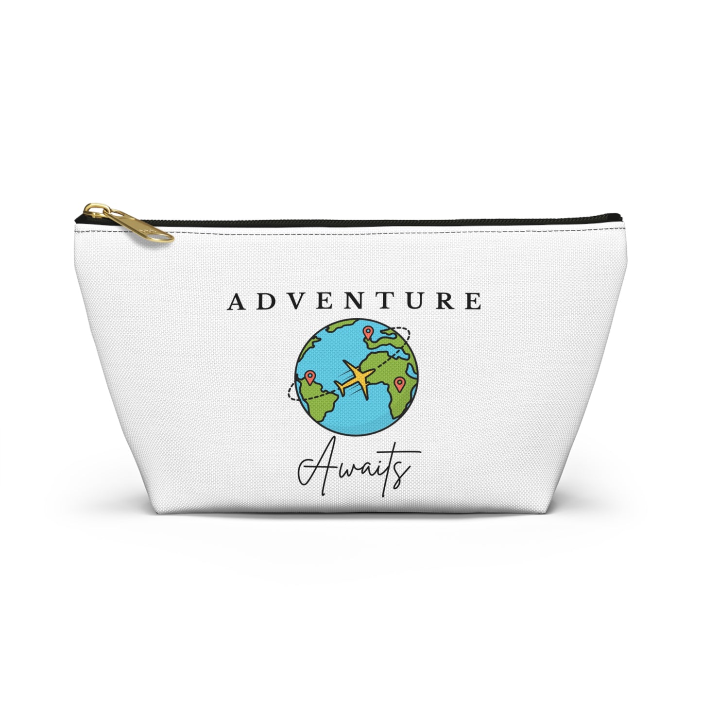 "Adventure Awaits" Cosmetic Bag