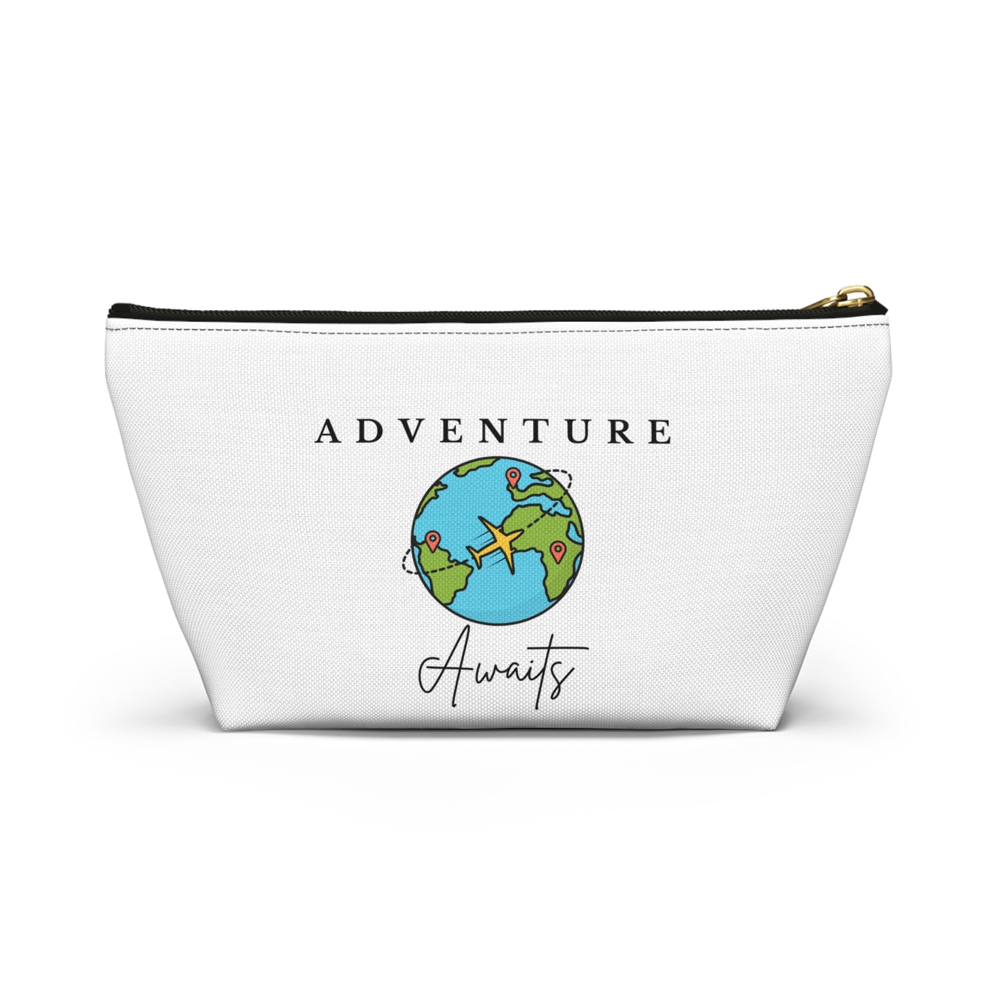 "Adventure Awaits" Cosmetic Bag