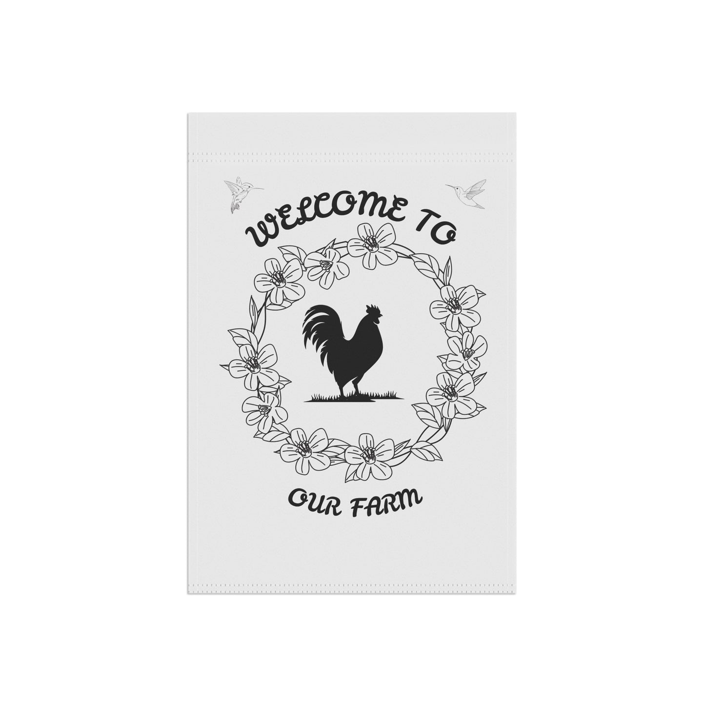 Our Farm Garden Flag