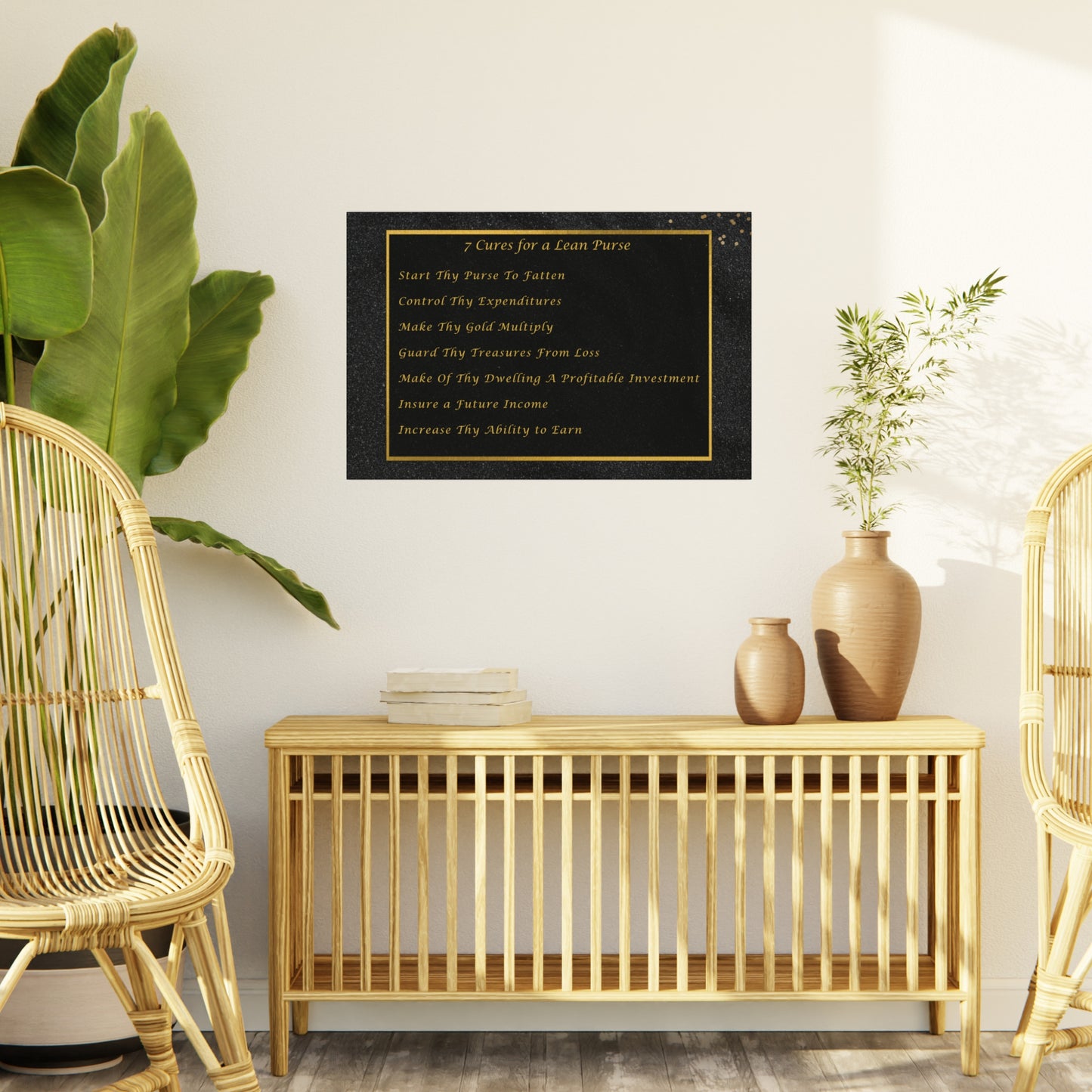"7 Cures" Wall Art