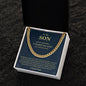 To My Son | Cuban Link Chain