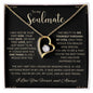 To My Soulmate | Forever Love Necklace