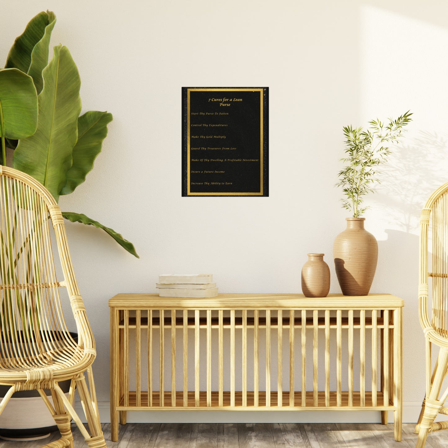 "7 Cures" Wall Art