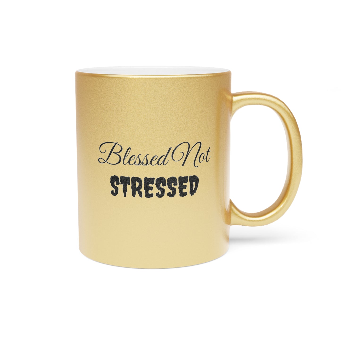 Blessed & Satan Metallic Mug