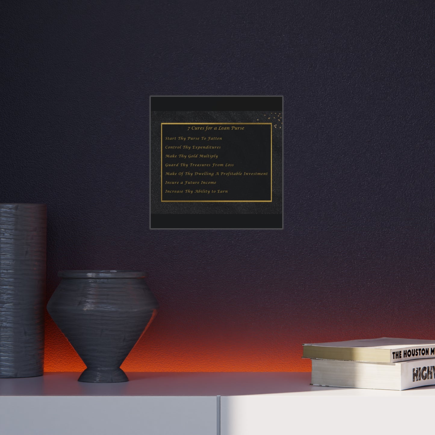 "7 Cures" Wall Art