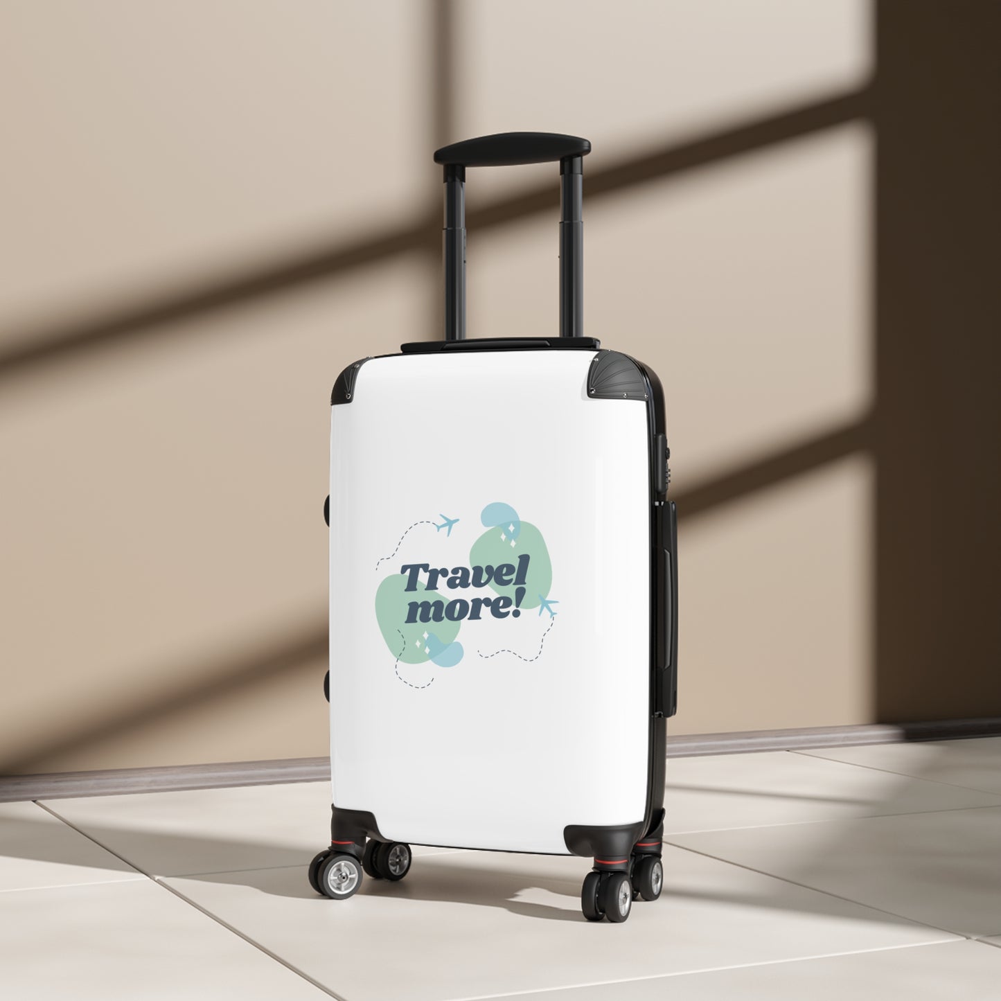 "Travel More!" Suitcase