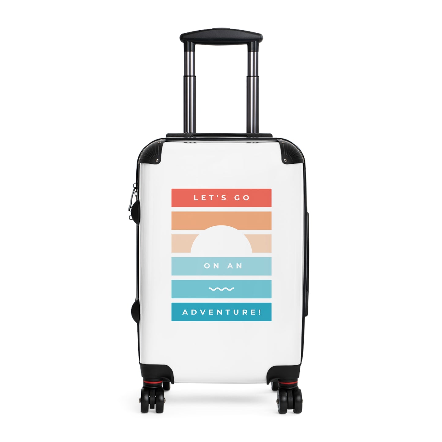 "Let's Go on an Adventure!" Suitcase