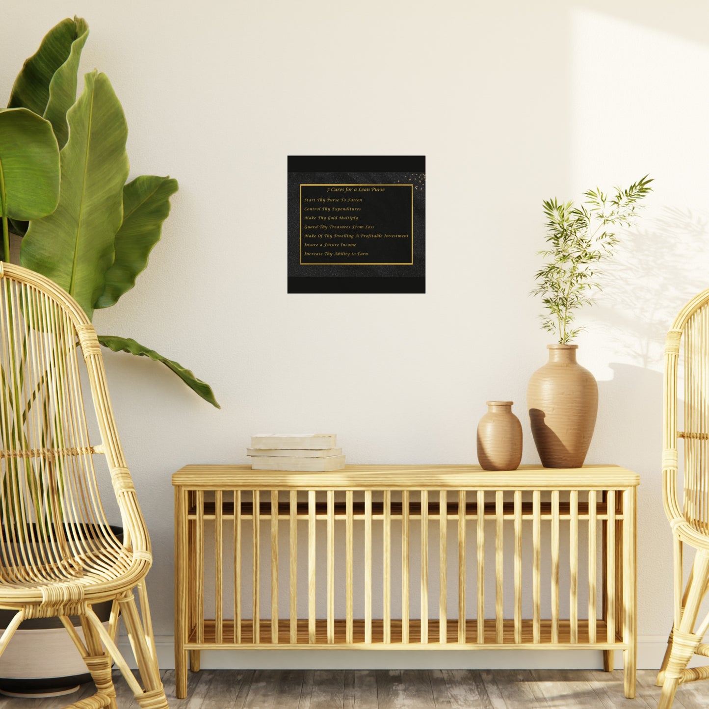 "7 Cures" Wall Art