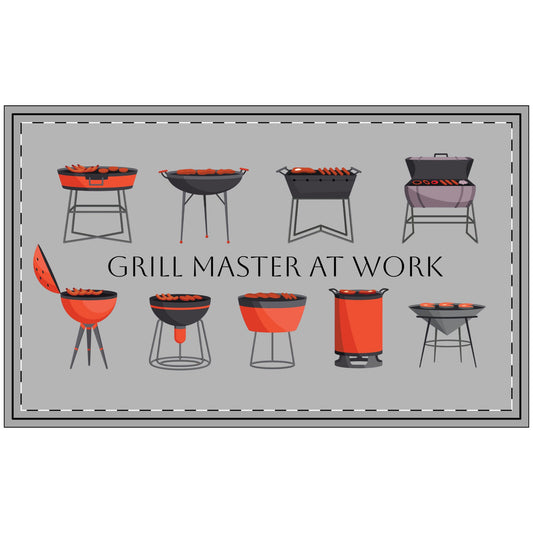 "Grill Master" Outdoor/Kitchen Mat