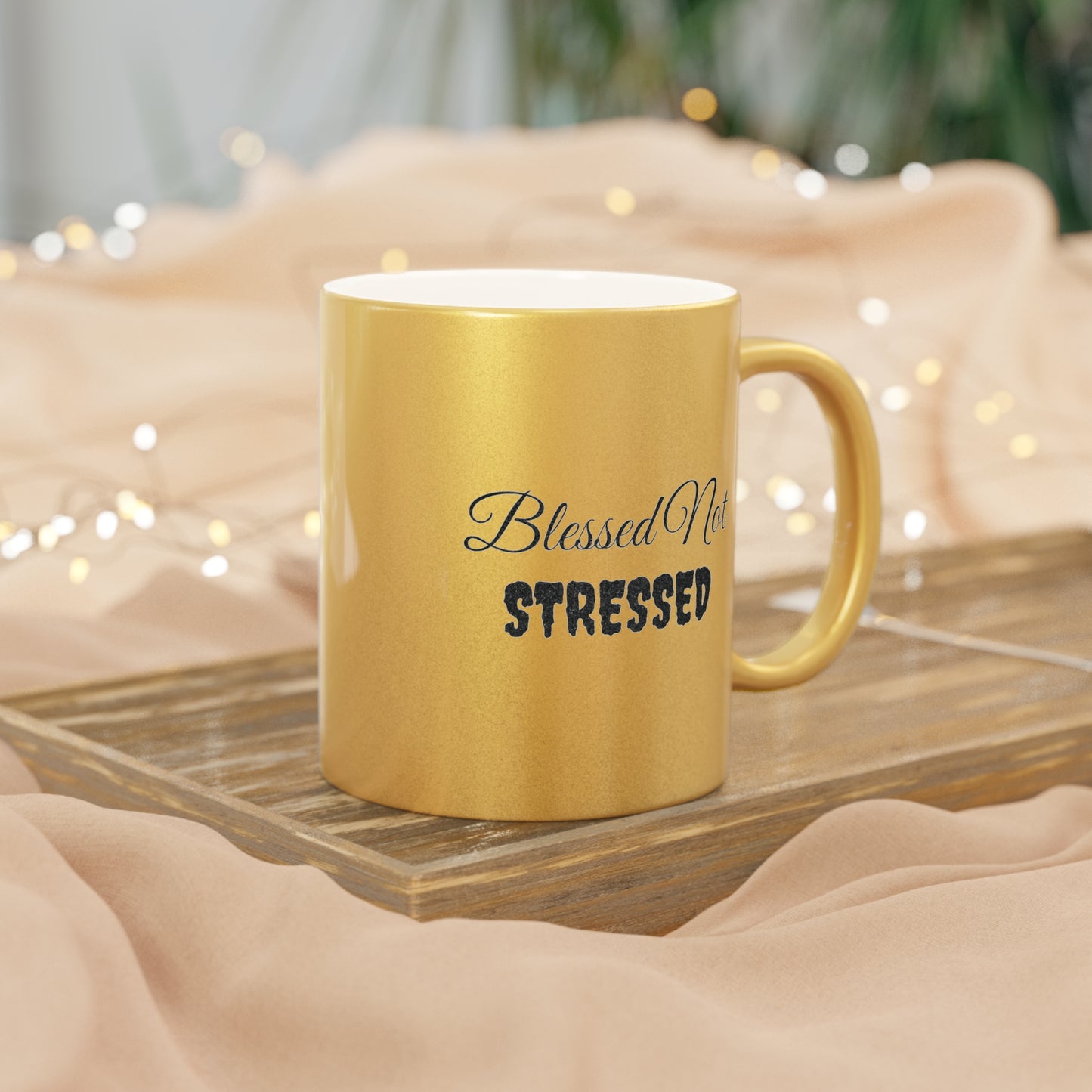 Blessed & Satan Metallic Mug