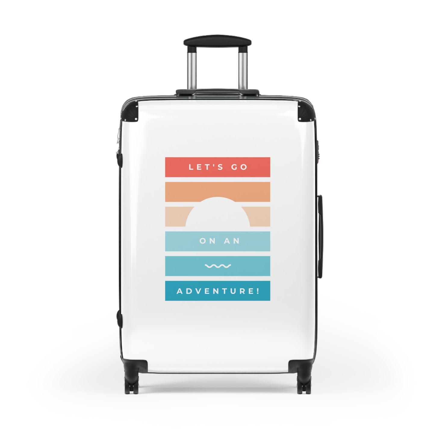 "Let's Go on an Adventure!" Suitcase