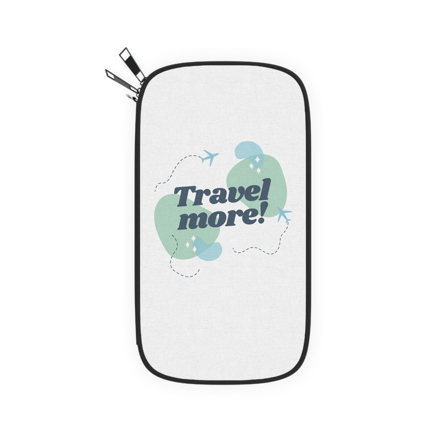 "Travel More!" Passport Wallet