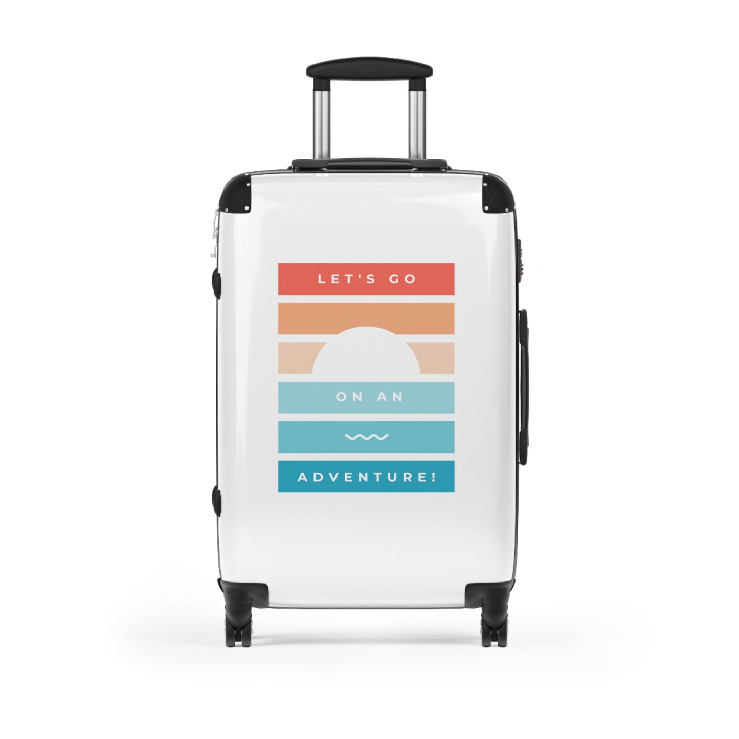"Let's Go on an Adventure!" Suitcase