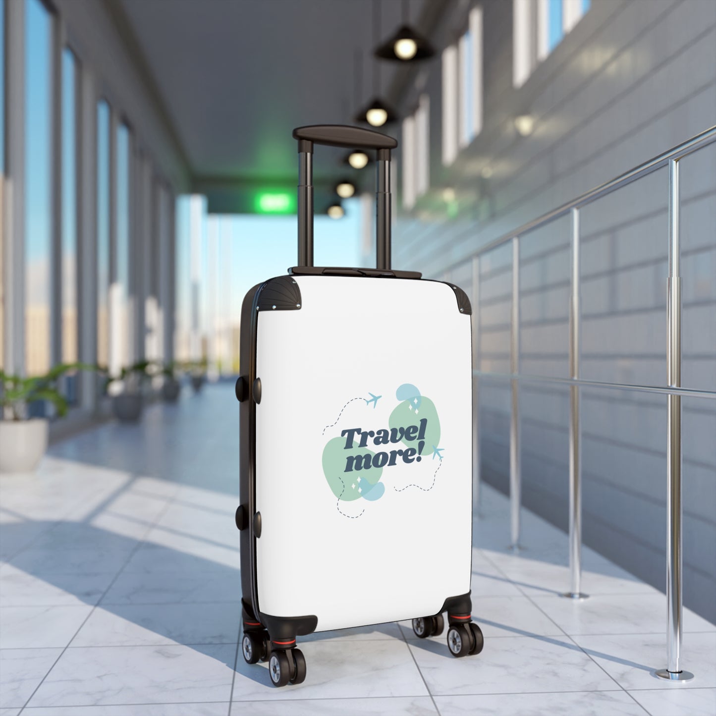 "Travel More!" Suitcase