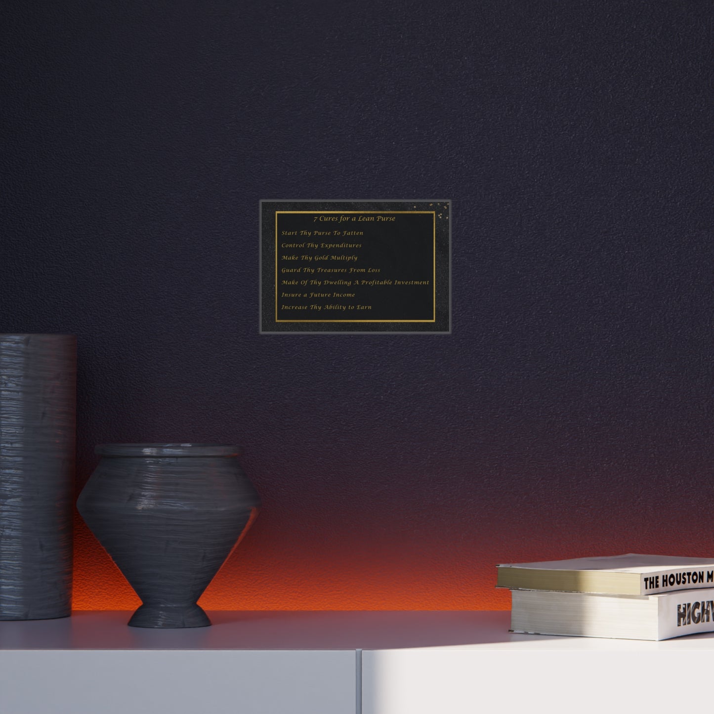 "7 Cures" Wall Art