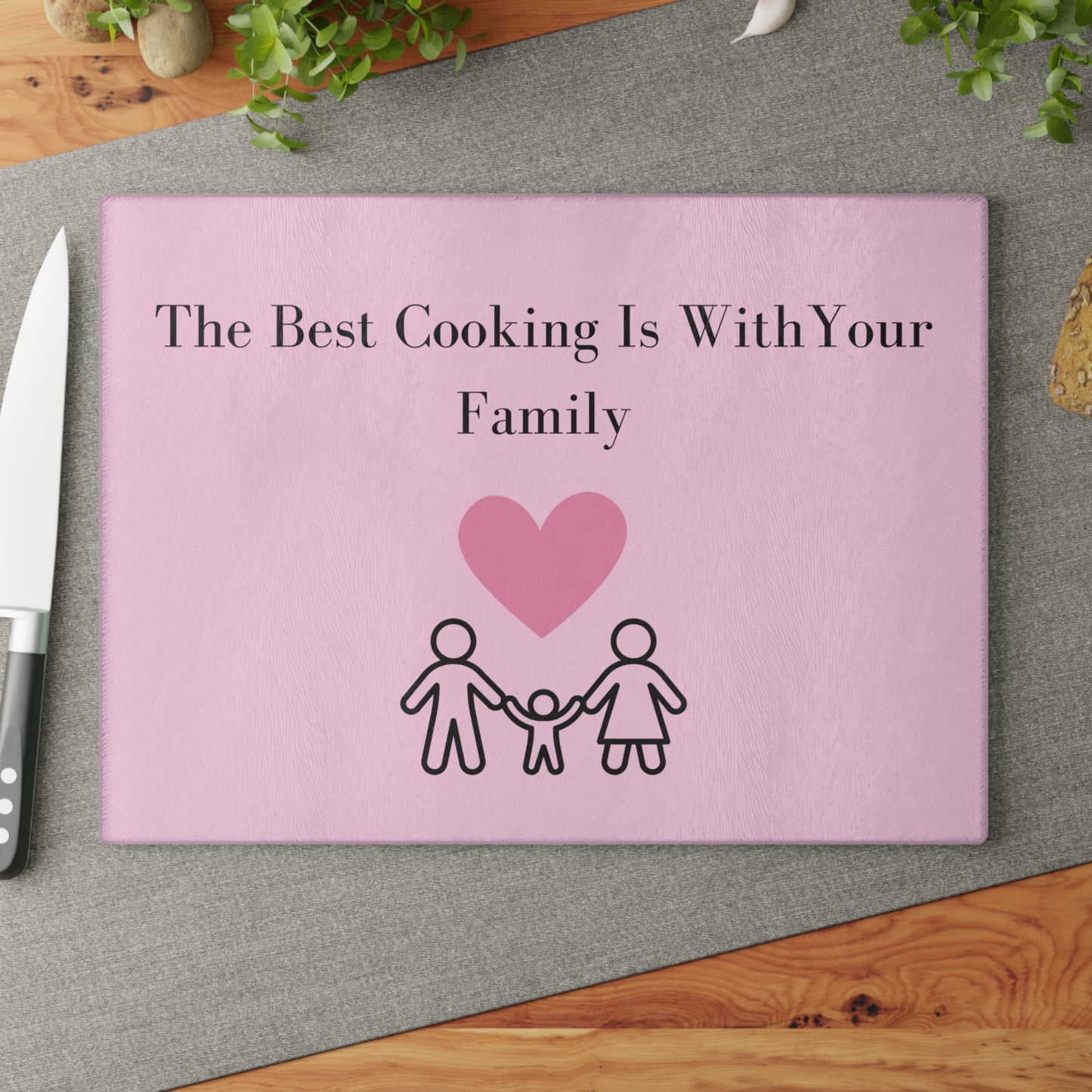 Family Cooking Glass Cutting Board – The Best Cooking is for Your Family