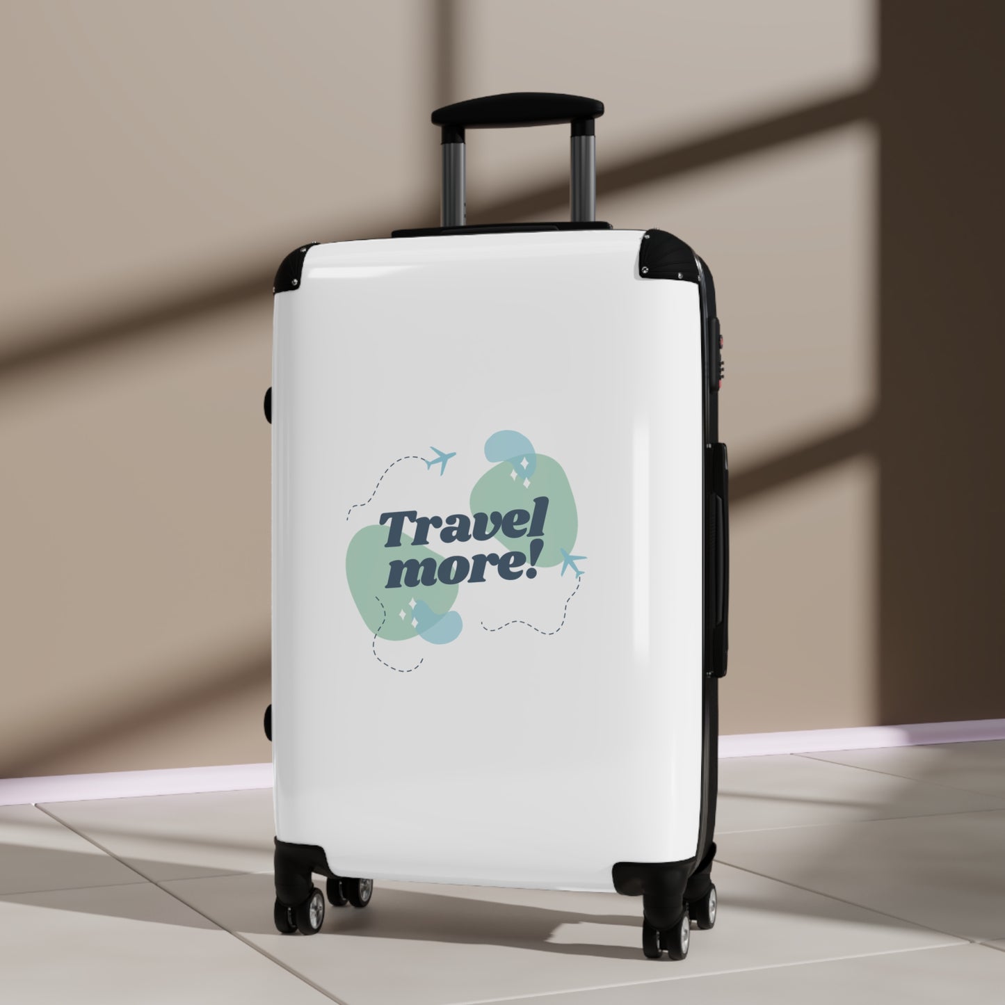 "Travel More!" Suitcase