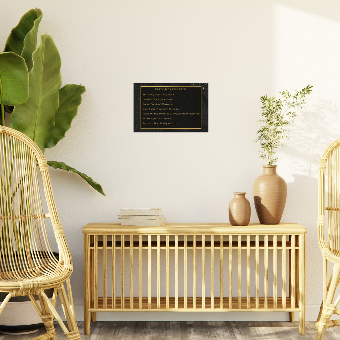 "7 Cures" Wall Art
