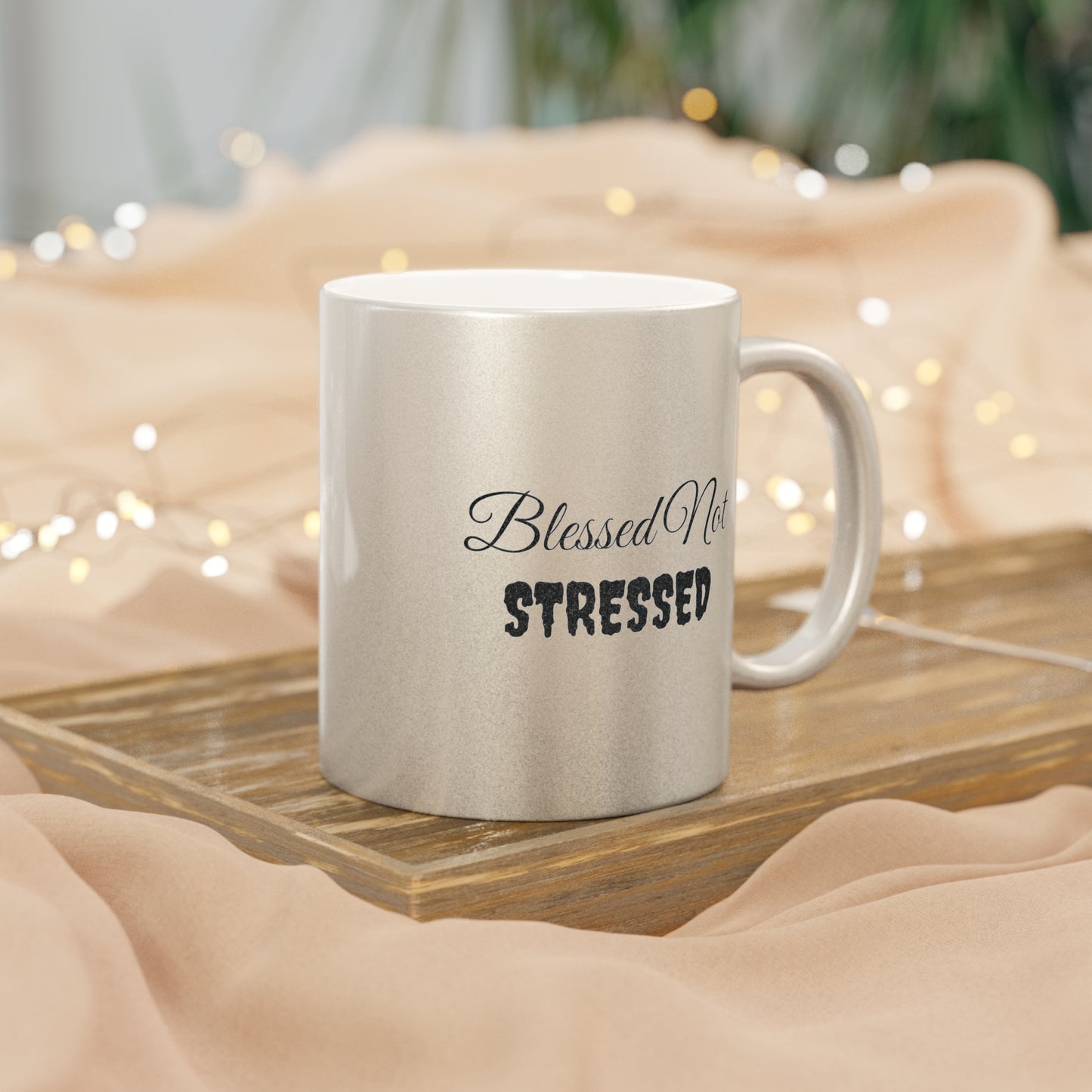 Blessed & Satan Metallic Mug