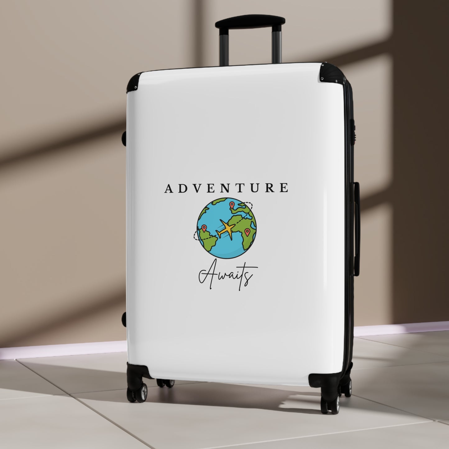 "Adventure Awaits" Suitcase