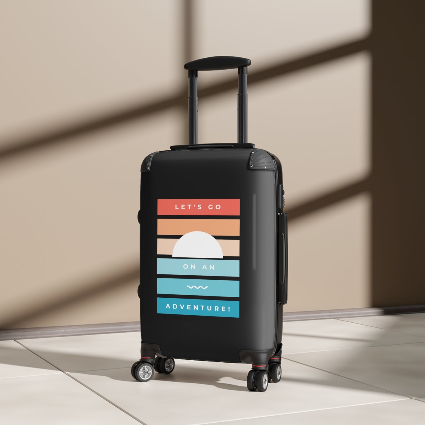 "Let's Go on an Adventure" Suitcase