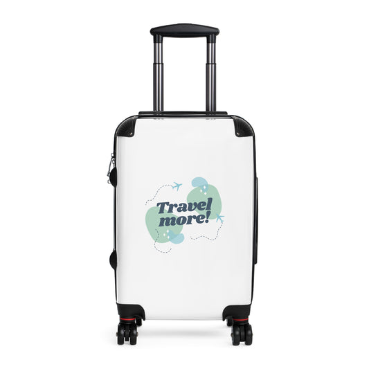 "Travel More!" Suitcase