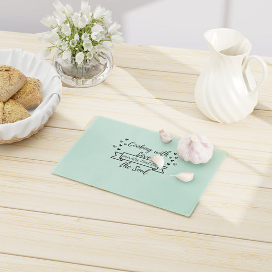 Personalized Cutting Board - Cooking with Love Design
