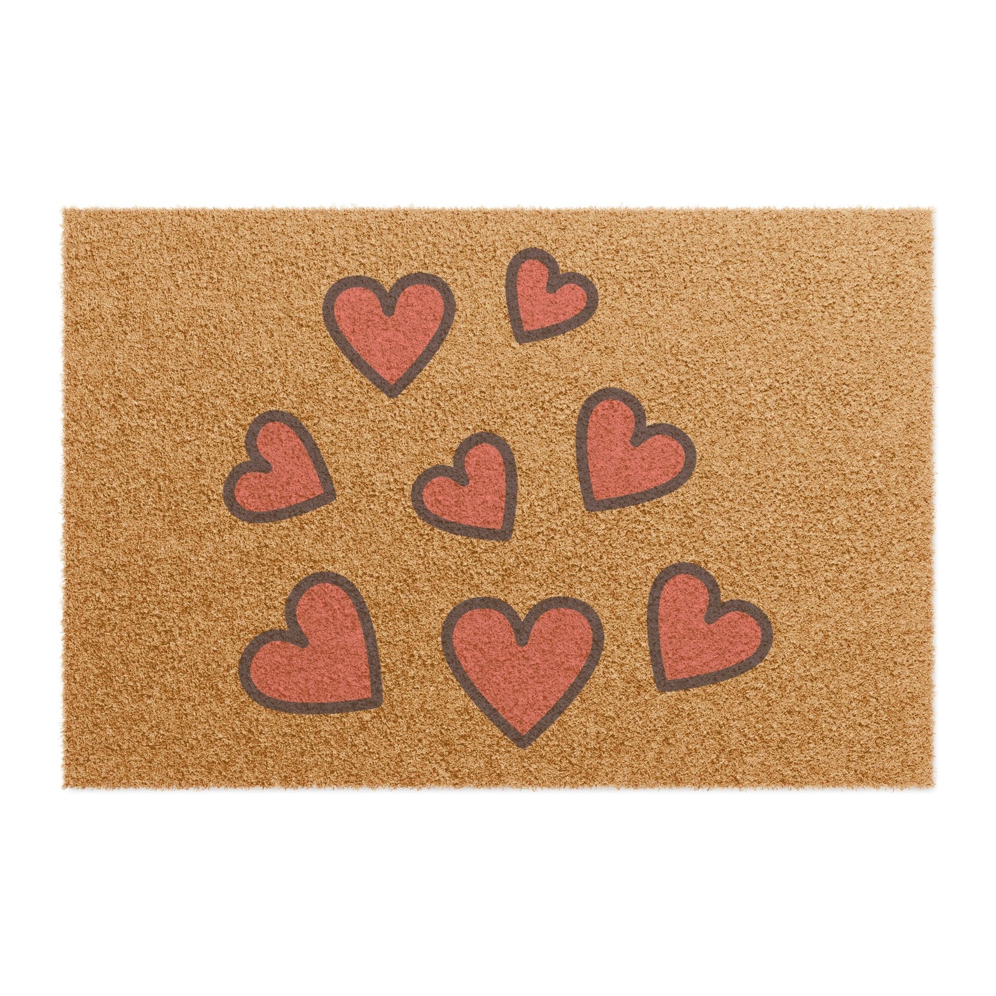 Hearts Doormat