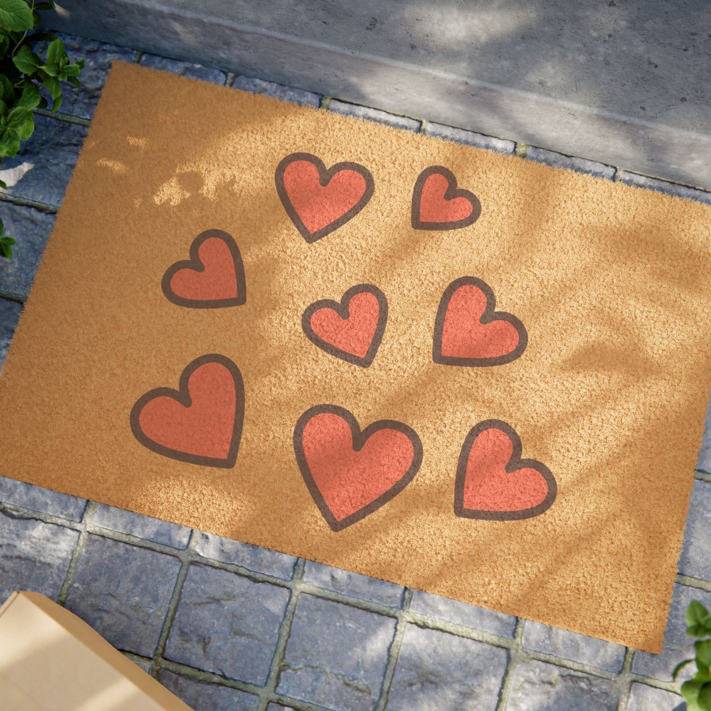 Hearts Doormat