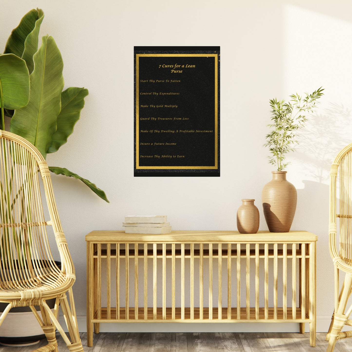 "7 Cures" Wall Art