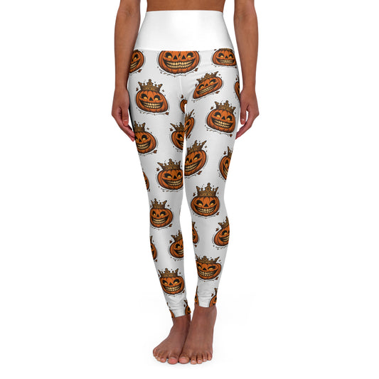 Halloween Pumpkin High Waisted Yoga Leggings, Hallowqueen Activewear, Women's Leggings for [...]