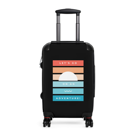 "Let's Go on an Adventure" Suitcase