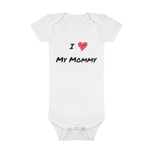 "I Love Mommy" Onesie